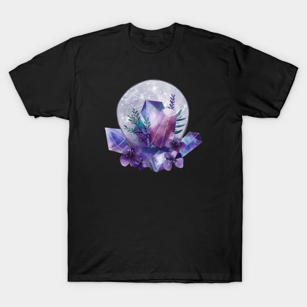 Crystal Gazing And Magical Powers Within T-Shirt by LittleBunnySunshine